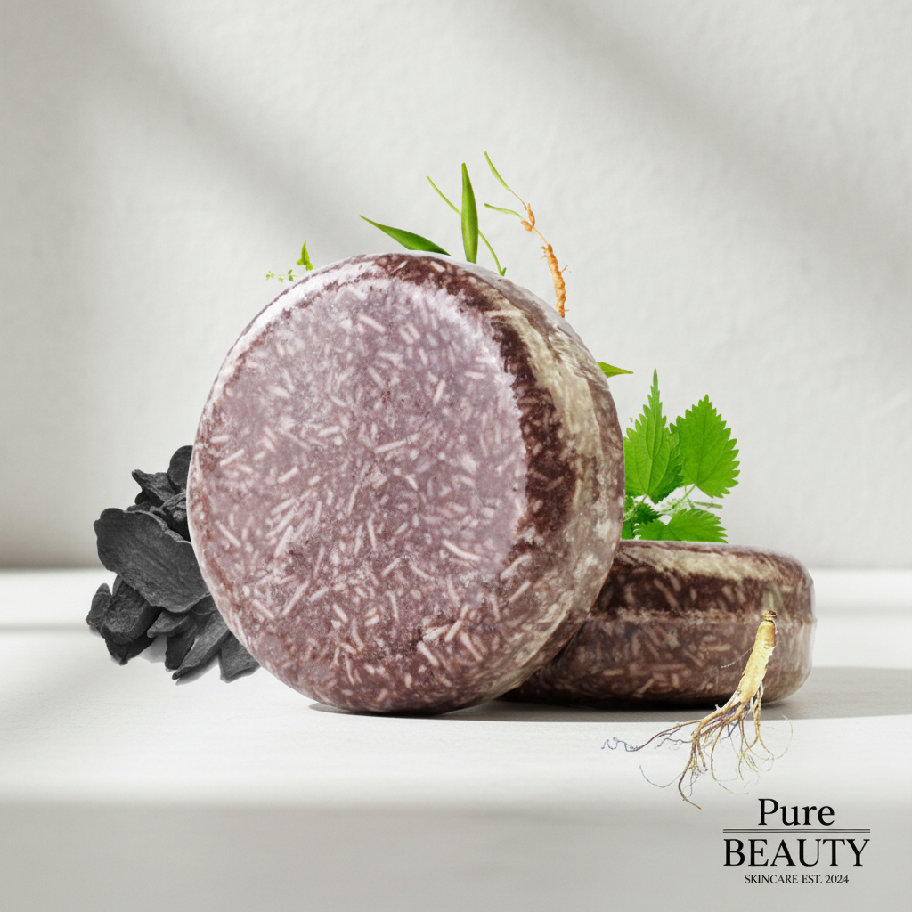 Polygonum & Ginseng Nourishing Shampoo Soap Bar by Pure BEAUTY